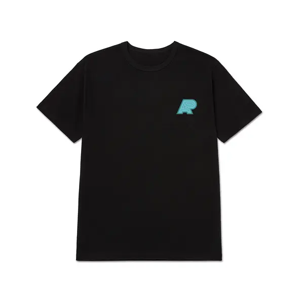 A&P OCEAN MIST MARK TEE BLACK