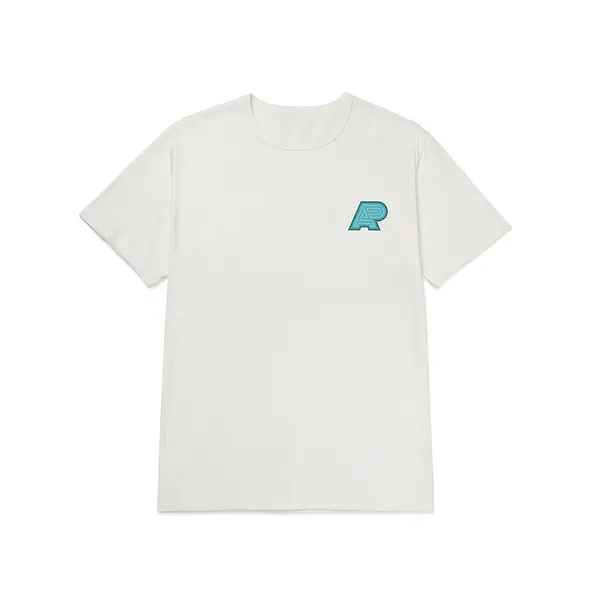 A&P OCEAN MIST MARK TEE WHITE (FULFILLMENT)