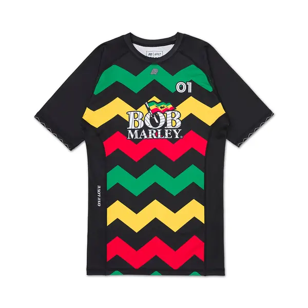 A&P x BOB MARLEY ONE LOVE SS RASHGUARD
