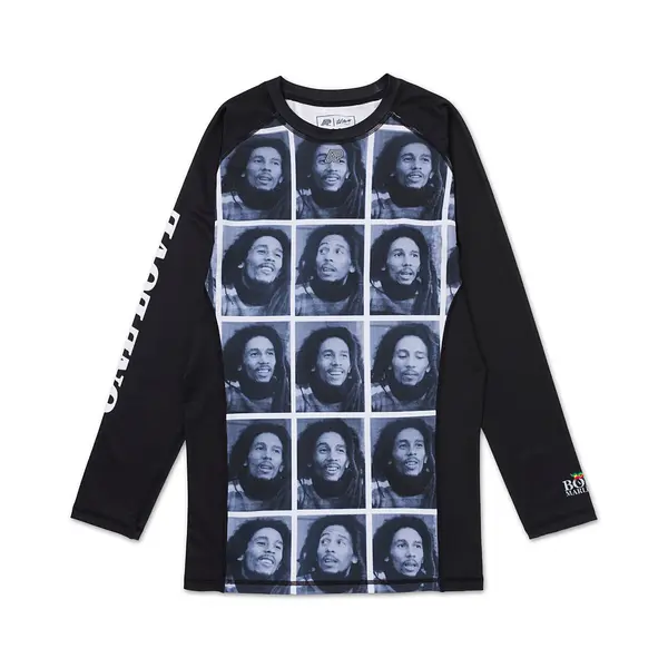 A&P x BOB MARLEY LS RASHGUARD