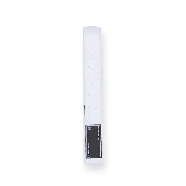 A&P XX HERRINGBONE CLASSIC BELT WHITE (FULFILLMENT)