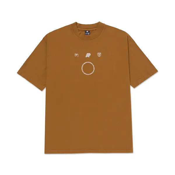 A&P X FITTED X SIG ZANE DIAGRAM TEE BRASS (FULFILLMENT)