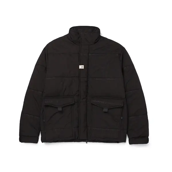 A&P PUFFER JACKET BLACK (FULFILLMENT)