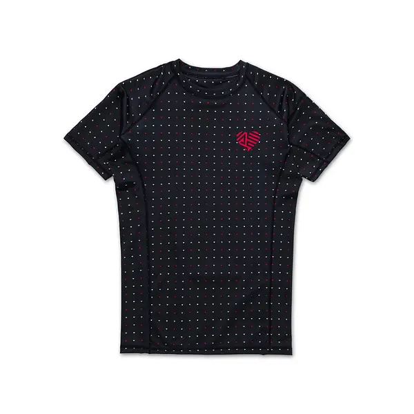 A&P LOVE & HATE SS RASHGUARD