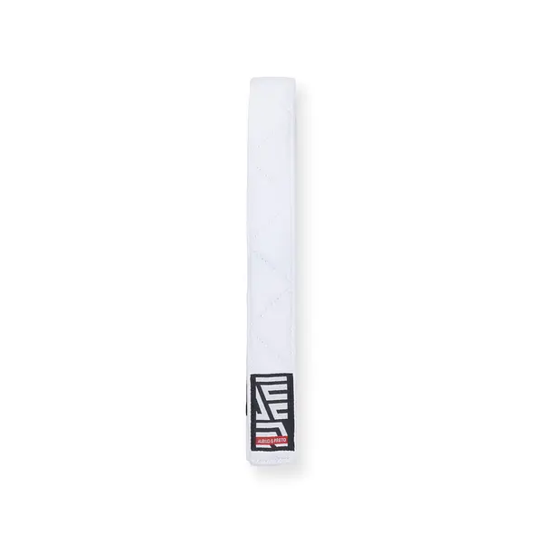 A&P ZZ HERRINGBONE CLASSIC BELT WHITE