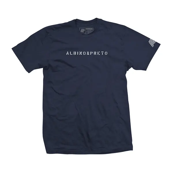 ALBINO & PRETO STENCIL TEE