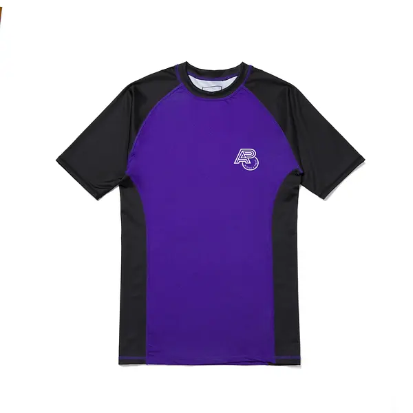A&P 22 ESSENTIAL SS RANKED RASHGUARD PURPLE (FULFILLMENT)