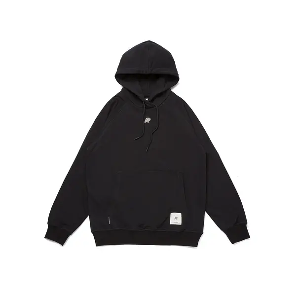A&P LW RAGLAN HOODY BLACK (FULFILLMENT)