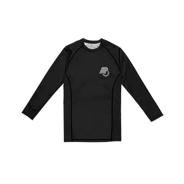 A&P 22 ESSENTIAL RANKED RASHGUARD BLACK (FULFILLMENT)
