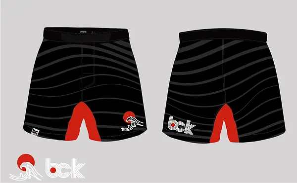 BJJ NoGi Grappling Short: The Wave