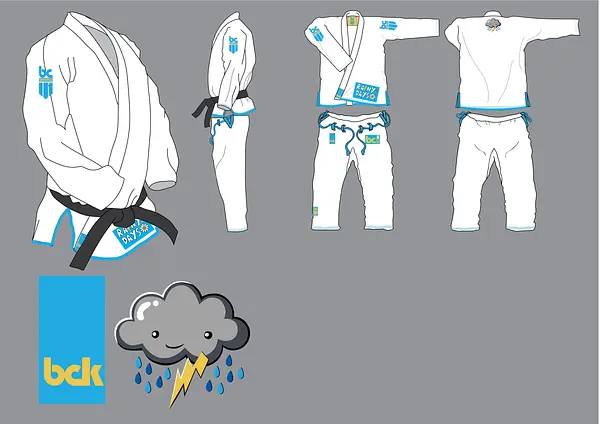 Brazilian Jiu Jitsu Gi Comp450 Limited Edition: Rainy Days (A2T only)