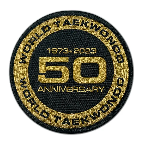 adidas World Taekwondo 50th Anniversary Patch