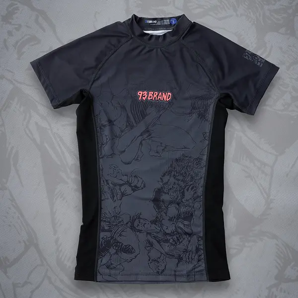 MONSTERS Short Sleeve WOMEN'S Rash Guard