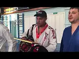 Marco Almeida is honored.