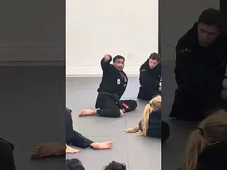 Half guard / dog fight