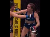 FIRST WOMAN TO FINISH LOOPY 😳 #ufc327