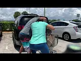 Woman’s self defense at grocery store!