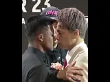 INTENSE staredowns 😤 Who will reign supreme at ONE SAMURAI 1?