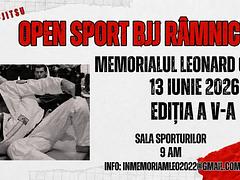 Open Sport BJJ Vâlcea - Memorialul Leonard Gugulici ediția a V-a
