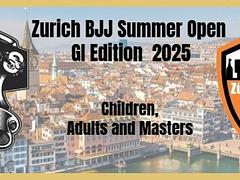 Zurich BJJ SUMMER OPEN GI  - Children, Adults and Masters 2025