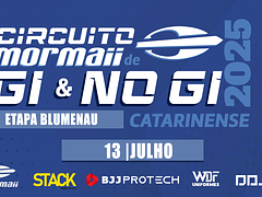 4ª ETAPA CIRCUITO CATARINENSE MORMAII DE JIU-JITSU 2025